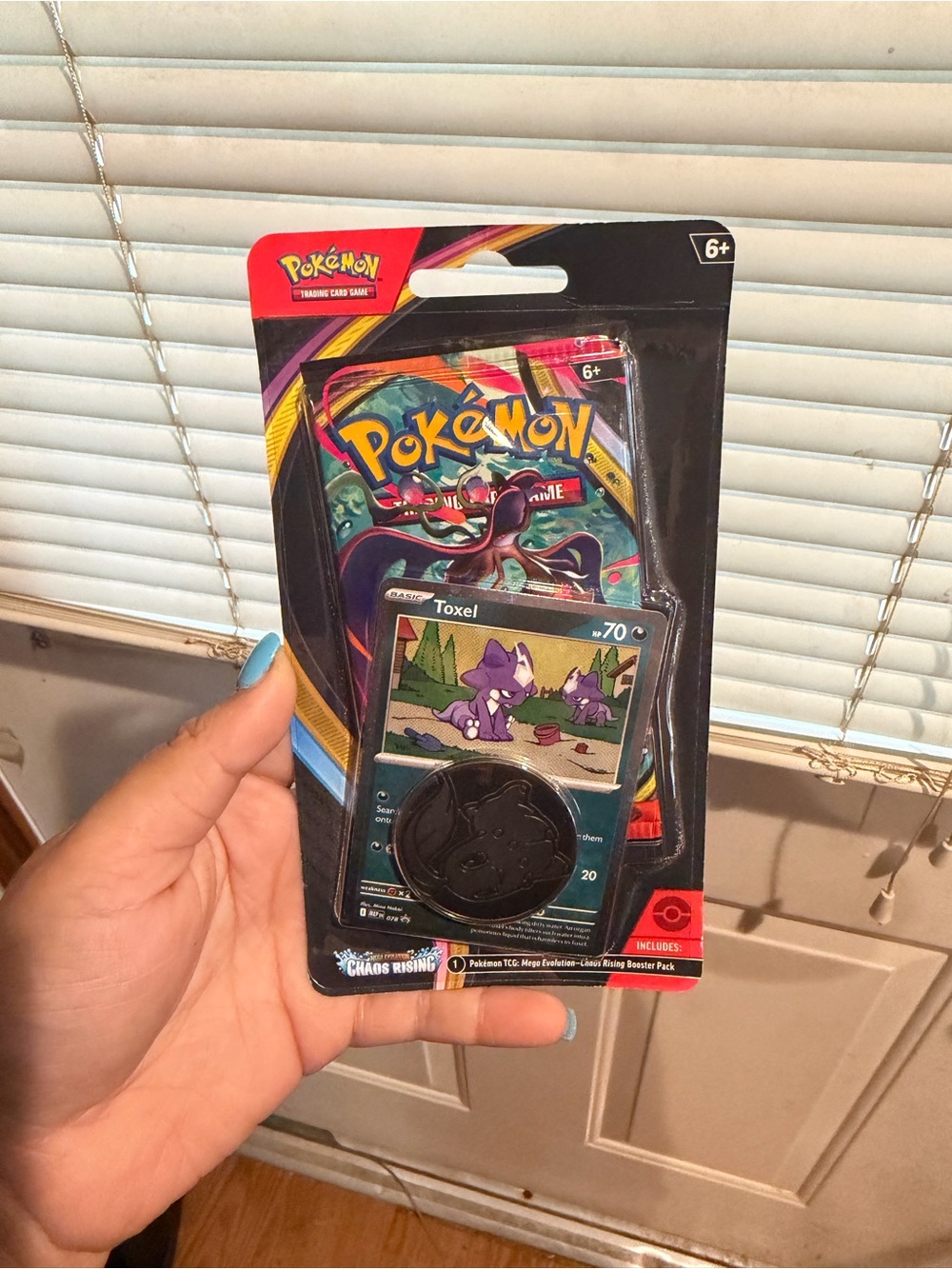 Pokémon Mega Evolution Chaos Rising Booster Pack